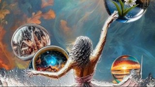 A videó hátterében hallható mantra szövege